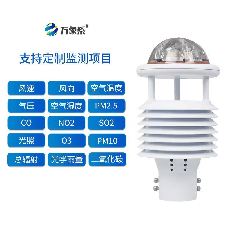 城市智能化建设，智慧灯杆气象传感器功不可没