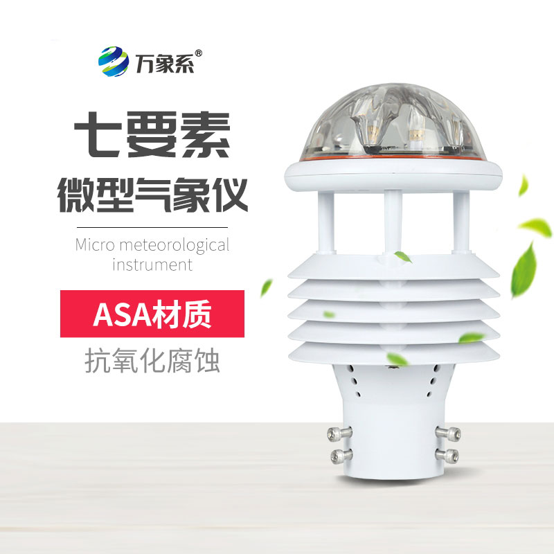 告别设备堆积，七要素气象传感器凭高集成实力出圈